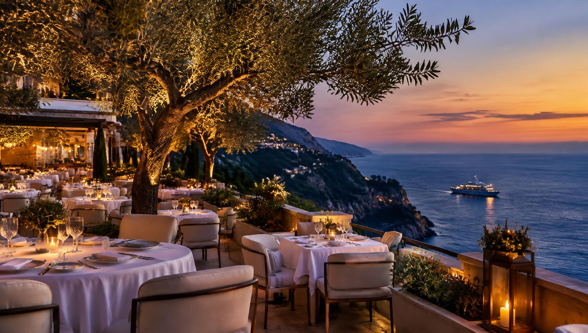 Five-star terrace by the sea
